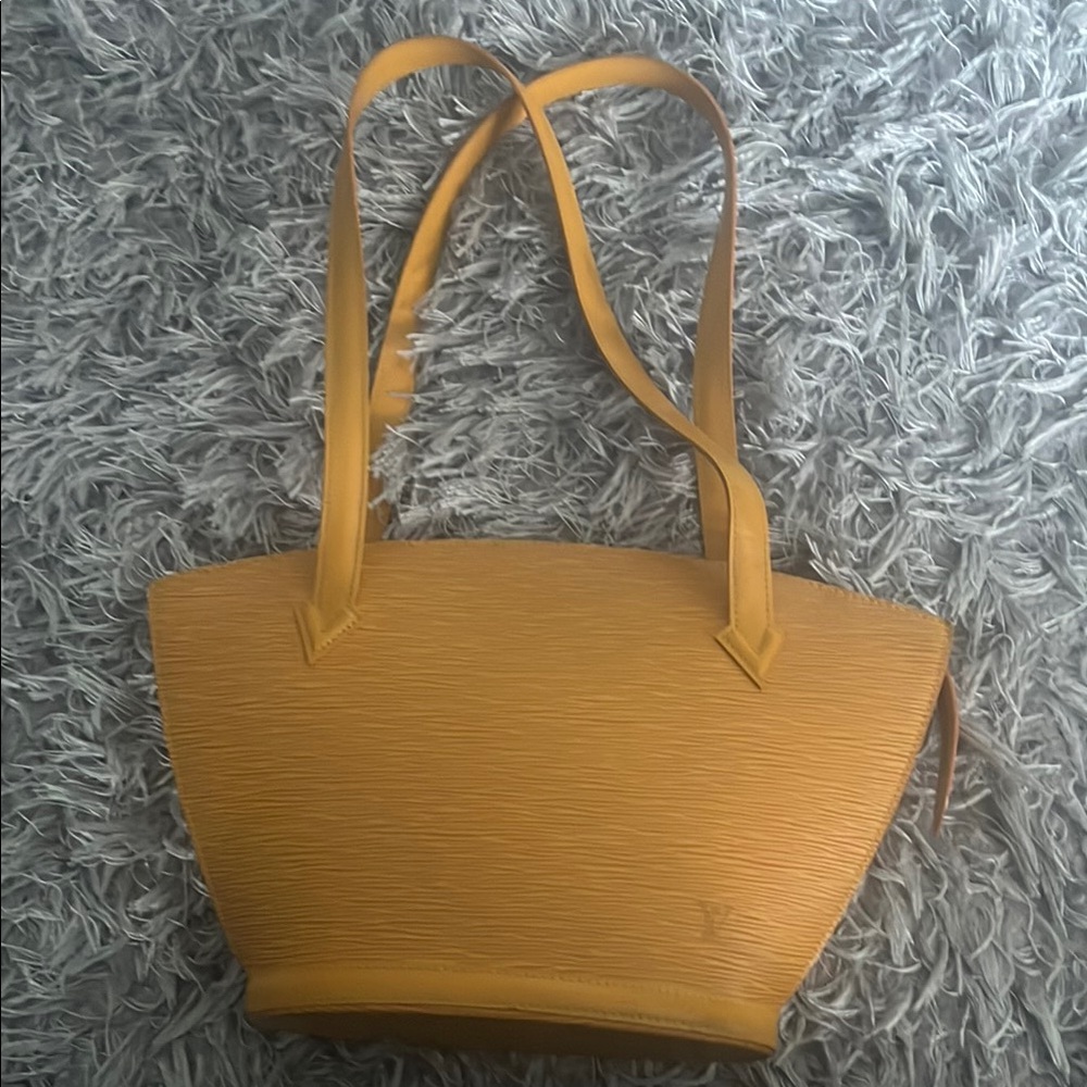 Louis Vuitton Yellow Epi Bag PM